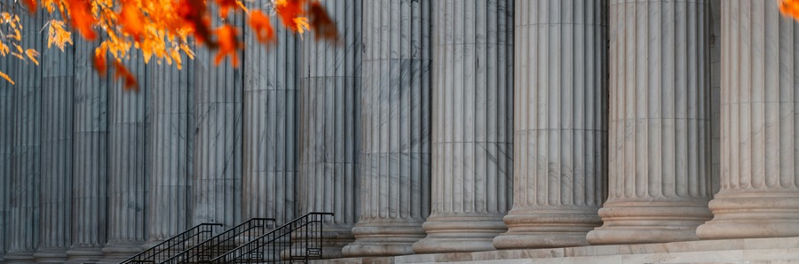Courthouse columns
